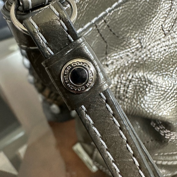 Coach Olive Leather Tote Bag - Picture 9 of 14